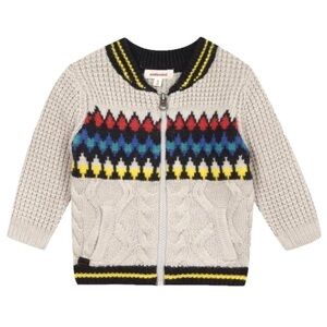 CATIMINI
Multicolored zipped sweater toddler boy 3 Wool